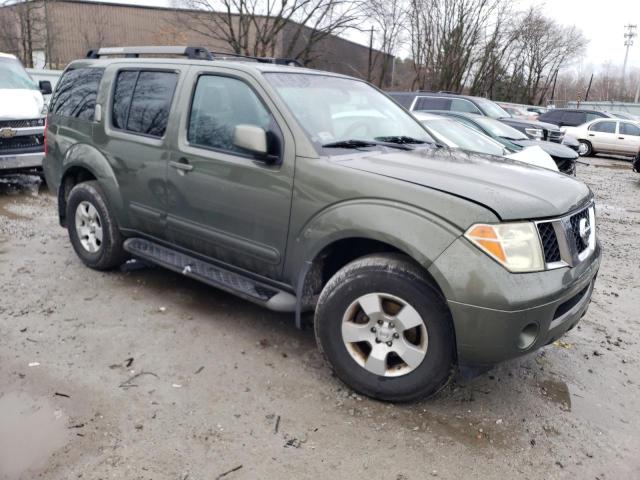 5N1AR18W25C722032 - 2005 NISSAN PATHFINDER LE 绿色 照片 4