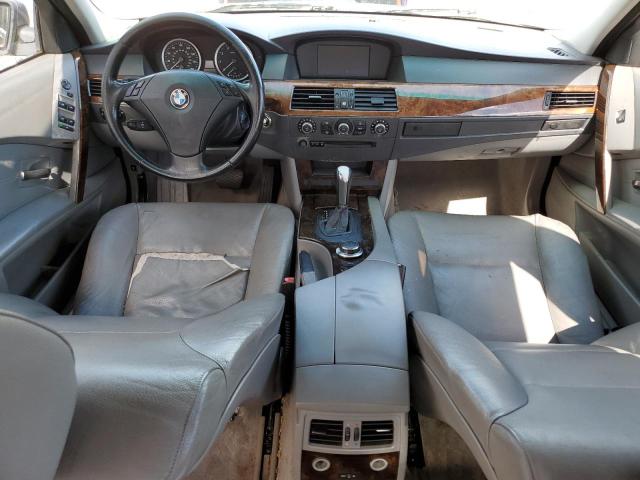 WBANE73517CM53315 - 2007 BMW 530 I BLUE photo 8