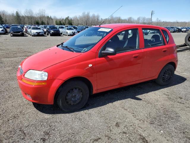 KL1TD69606B566823 - 2006 CHEVROLET AVEO BASE 红色 照片 1