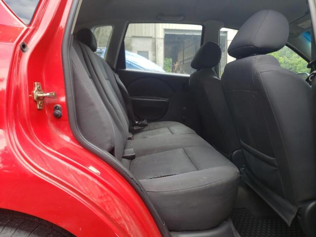 KL1TD69606B566823 - 2006 CHEVROLET AVEO BASE 红色 照片 10