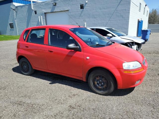 KL1TD69606B566823 - 2006 CHEVROLET AVEO BASE 红色 照片 4