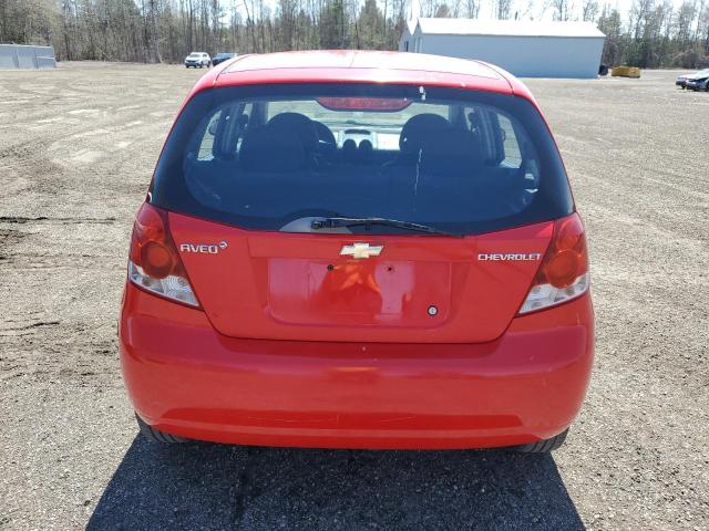 KL1TD69606B566823 - 2006 CHEVROLET AVEO BASE 红色 照片 6