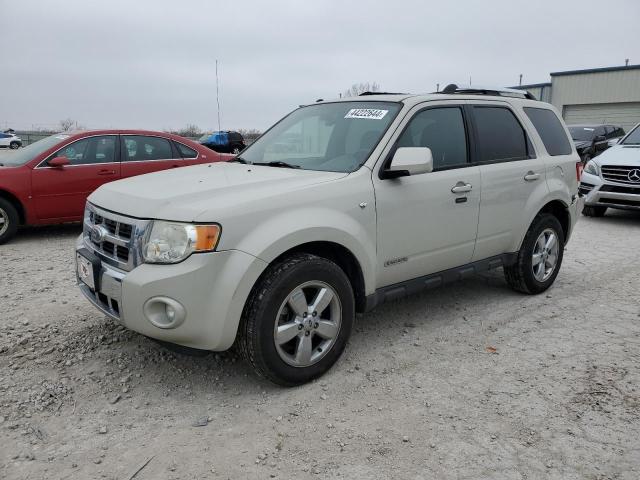 1FMCU94178KC01527 - 2008 FORD ESCAPE LIMITED SILVER photo 1