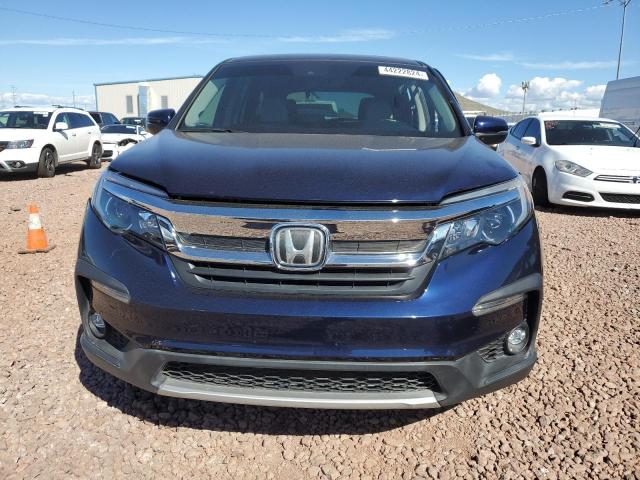 5FNYF5H44KB016566 - 2019 HONDA PILOT EXL BLUE photo 5