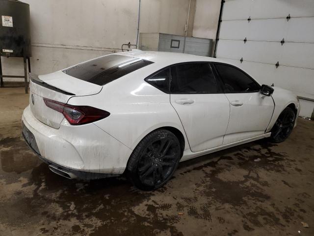 19UUB6F54MA010159 - 2021 ACURA TLX TECH A WHITE photo 3
