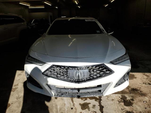 19UUB6F54MA010159 - 2021 ACURA TLX TECH A WHITE photo 5
