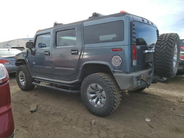 5GRGN23U65H103487 - 2005 HUMMER H2 BLUE photo 2