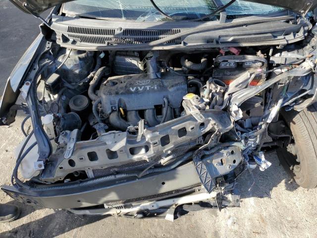 JTDBT903894043960 - 2009 TOYOTA YARIS GRAY photo 11