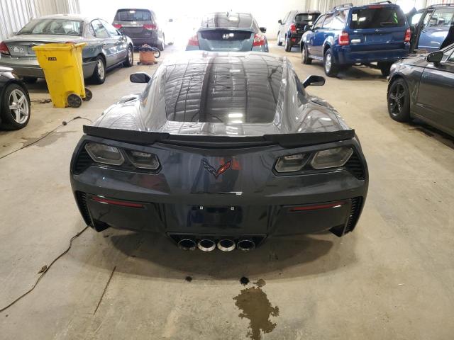 1G1YP2D67H5606735 - 2017 CHEVROLET CORVETTE Z06 1LZ GRAY photo 6