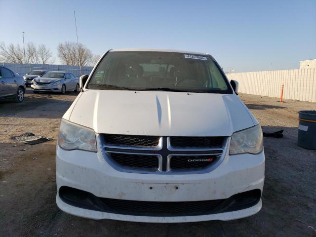 2C4RDGCG4CR304584 - 2012 DODGE GRAND CARA SXT WHITE photo 5