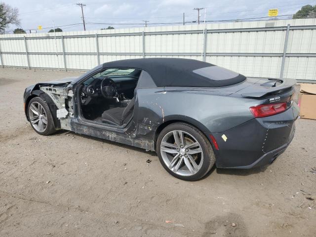 1G1FB3DS0H0200401 - 2017 CHEVROLET CAMARO LT GRAY photo 2