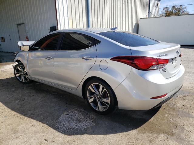 KMHDH4AE3EU104814 - 2014 HYUNDAI ELANTRA SE SILVER photo 2