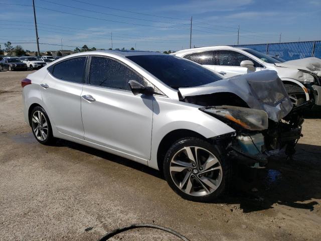 KMHDH4AE3EU104814 - 2014 HYUNDAI ELANTRA SE SILVER photo 4