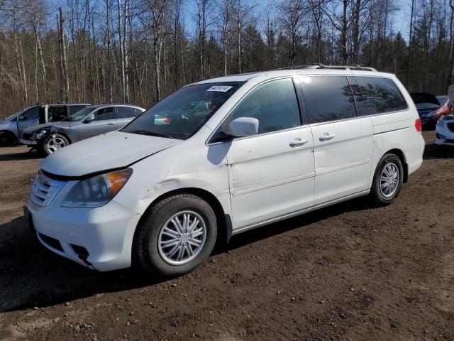 5FNRL38609B500991 - 2009 HONDA ODYSSEY EXL WHITE photo 1