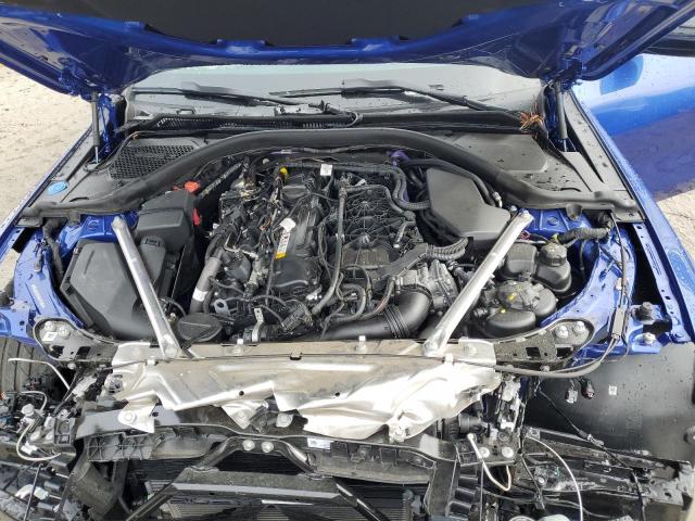 WBA63AW01RFR21066 - 2024 BMW M440I GRAN COUPE BLUE photo 11