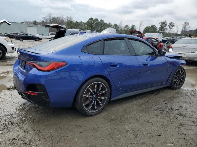 WBA63AW01RFR21066 - 2024 BMW M440I GRAN COUPE BLUE photo 3