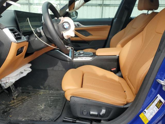 WBA63AW01RFR21066 - 2024 BMW M440I GRAN COUPE BLUE photo 7