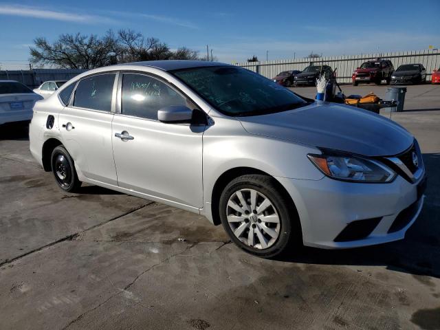 3N1AB7AP4HY242104 - 2017 NISSAN SENTRA S SILVER photo 4