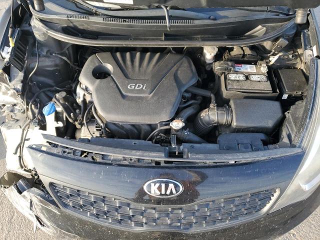 KNADM4A33E6350469 - 2014 KIA RIO LX BLACK photo 11