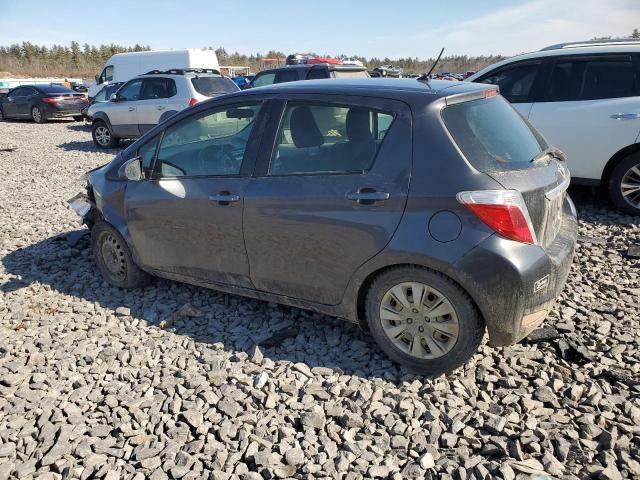 JTDKTUD30CD524550 - 2012 TOYOTA YARIS GRAY photo 2