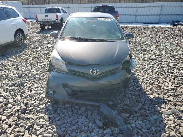 JTDKTUD30CD524550 - 2012 TOYOTA YARIS GRAY photo 5