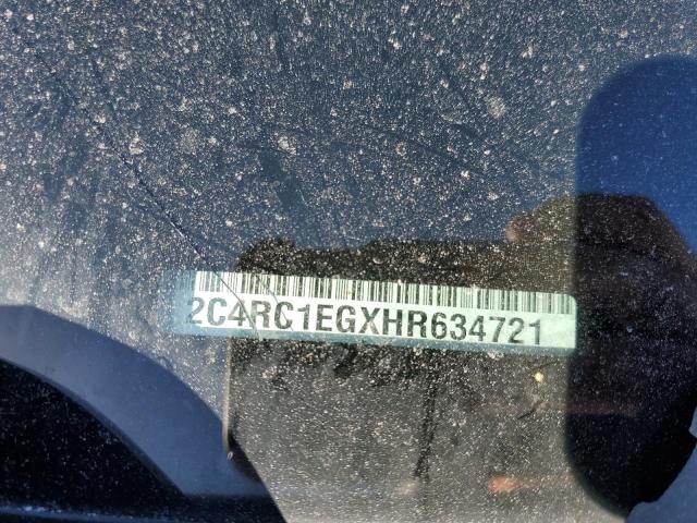 2C4RC1EGXHR634721 - 2017 CHRYSLER PACIFICA TOURING L PLUS WHITE photo 13