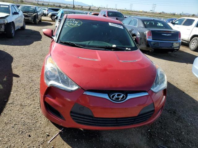 KMHTC6AD3EU206465 - 2014 HYUNDAI VELOSTER RED photo 5