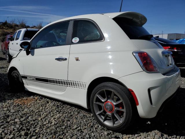 3C3CFFFH6CT380808 - 2012 FIAT 500 ABARTH WHITE photo 2