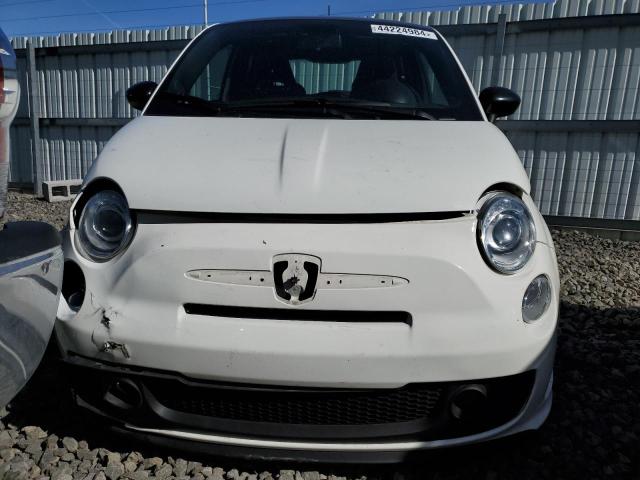 3C3CFFFH6CT380808 - 2012 FIAT 500 ABARTH WHITE photo 5