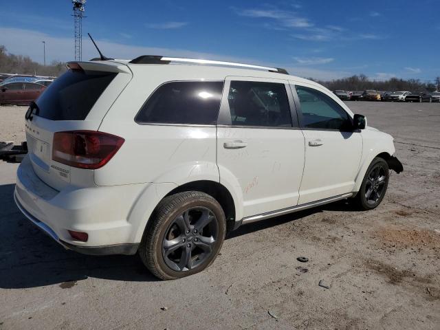 3C4PDCGG3JT515733 - 2018 DODGE JOURNEY CROSSROAD WHITE photo 3