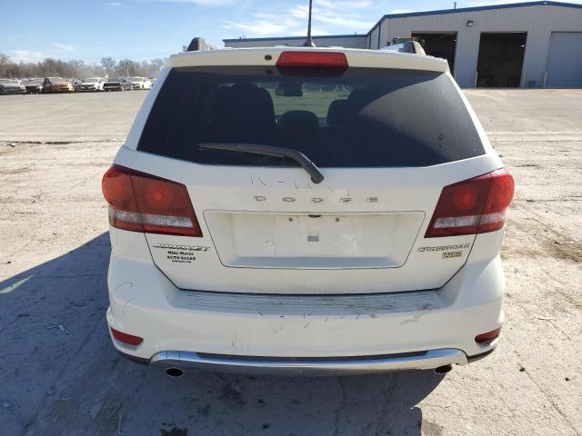 3C4PDCGG3JT515733 - 2018 DODGE JOURNEY CROSSROAD WHITE photo 6