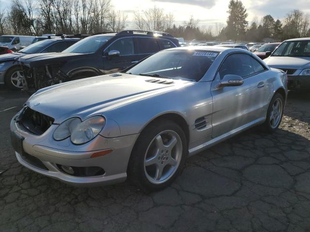 WDBSK75F03F042306 - 2003 MERCEDES-BENZ SL 500R GRAY photo 1