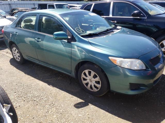 1NXBU40E39Z084137 - 2009 TOYOTA COROLLA BASE TEAL photo 4