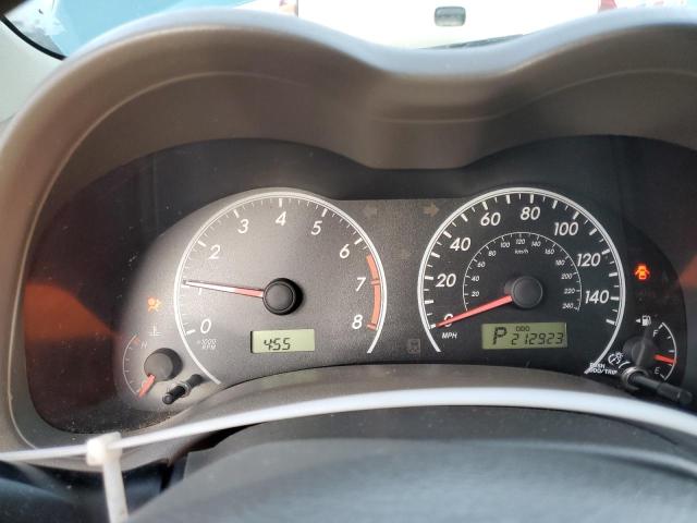 1NXBU40E39Z084137 - 2009 TOYOTA COROLLA BASE TEAL photo 9