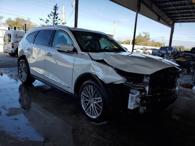 5J8YE1H87NL045724 - 2022 ACURA MDX ADVANCE WHITE photo 4