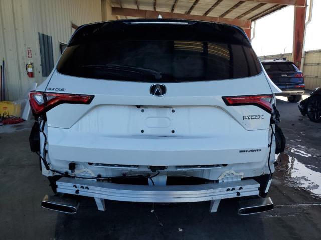 5J8YE1H87NL045724 - 2022 ACURA MDX ADVANCE WHITE photo 6