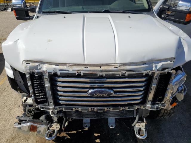 1FTWW31Y98EE13774 - 2008 FORD F350 SRW SUPER DUTY WHITE photo 11