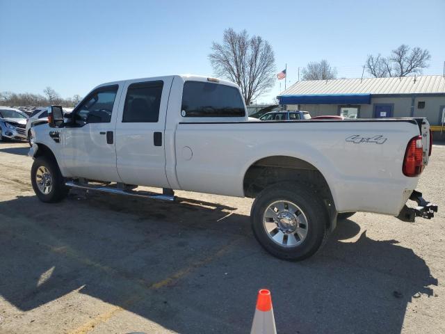 1FTWW31Y98EE13774 - 2008 FORD F350 SRW SUPER DUTY WHITE photo 2