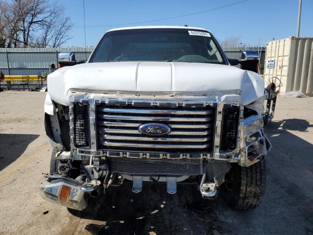 1FTWW31Y98EE13774 - 2008 FORD F350 SRW SUPER DUTY WHITE photo 5