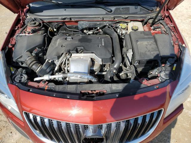 2G4GT5GX8F9120161 - 2015 BUICK REGAL GS Қызыл фото 11