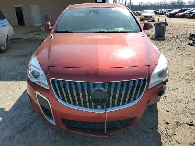 2G4GT5GX8F9120161 - 2015 BUICK REGAL GS Қызыл фото 5