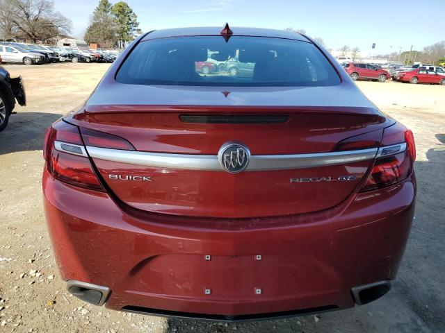 2G4GT5GX8F9120161 - 2015 BUICK REGAL GS Қызыл фото 6