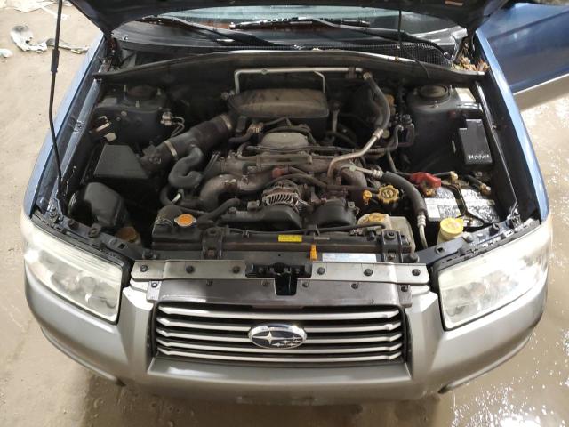 JF1SG67647H746180 - 2007 SUBARU FORESTER 2.5X LL BEAN BLUE photo 12