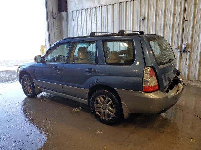 JF1SG67647H746180 - 2007 SUBARU FORESTER 2.5X LL BEAN BLUE photo 2