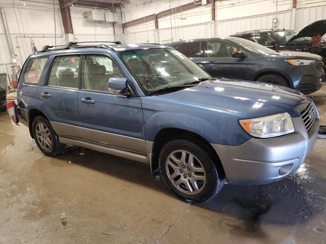 JF1SG67647H746180 - 2007 SUBARU FORESTER 2.5X LL BEAN BLUE photo 4