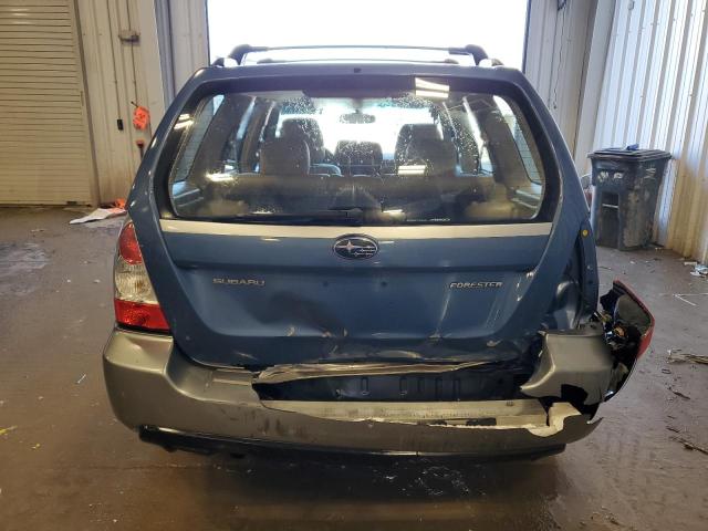 JF1SG67647H746180 - 2007 SUBARU FORESTER 2.5X LL BEAN BLUE photo 6