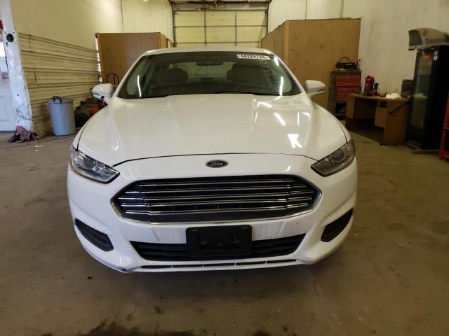 3FA6P0HD7ER156871 - 2014 FORD FUSION SE WHITE photo 5