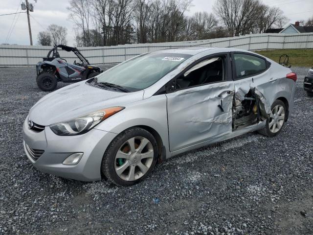 5NPDH4AE3DH202304 - 2013 HYUNDAI ELANTRA GLS SILVER photo 1