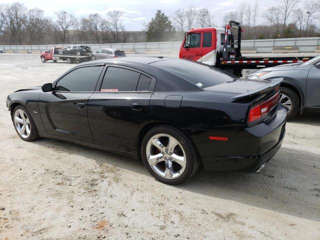 2C3CDXCT6CH252582 - 2012 DODGE CHARGER R/T BLACK photo 2