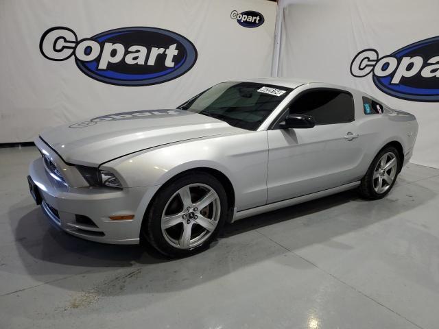 1ZVBP8AM7E5219761 - 2014 FORD MUSTANG SILVER photo 1